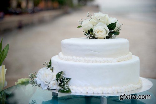 Wedding cake 3 - 6 UHQ JPEG