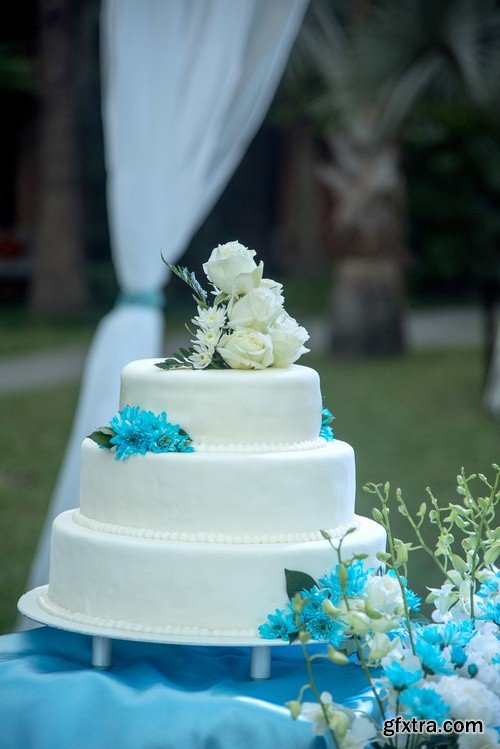 Wedding cake 3 - 6 UHQ JPEG