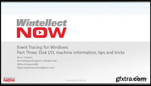 ETW Disk I/O and Machine Information