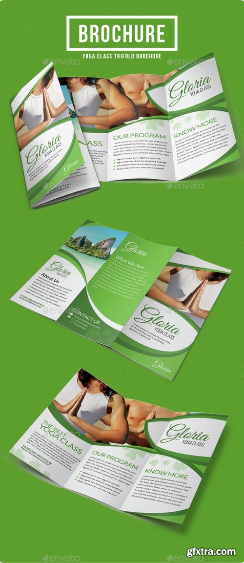 GraphicRiver - Yoga Class Brochure Template 15166952