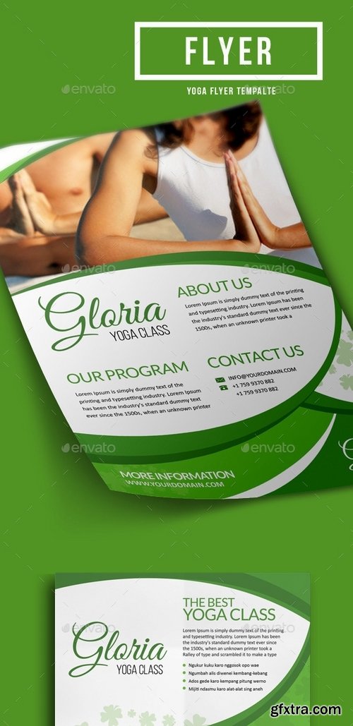 GraphicRiver - Yoga Class Flyer Template 11363558