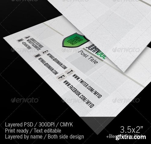 GraphicRiver - Corporate Creative Business Card 1686924