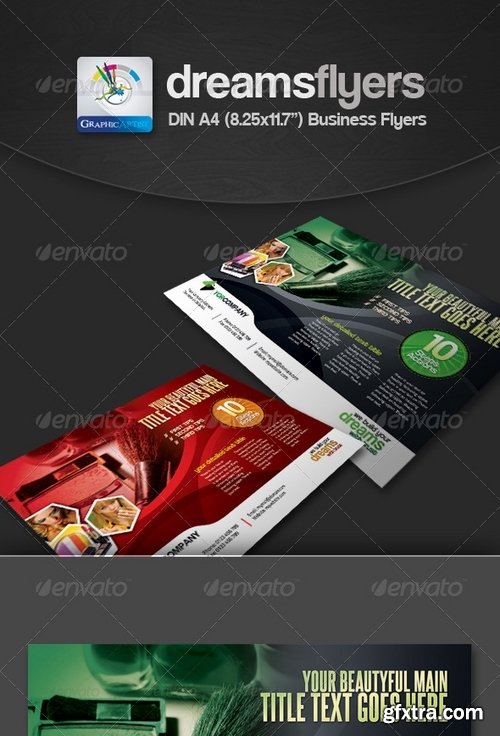 GraphicRiver - Dark Multipurpose Business Flyers 2633866