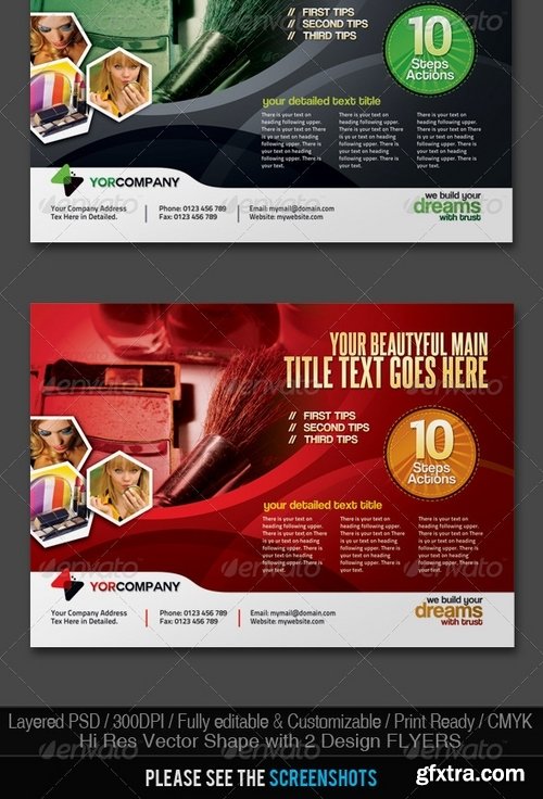 GraphicRiver - Dark Multipurpose Business Flyers 2633866