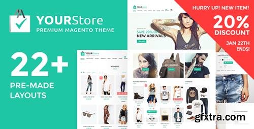 ThemeForest - YourStore v1.0.6 - Premium Multipurpose Magento theme - 17782705