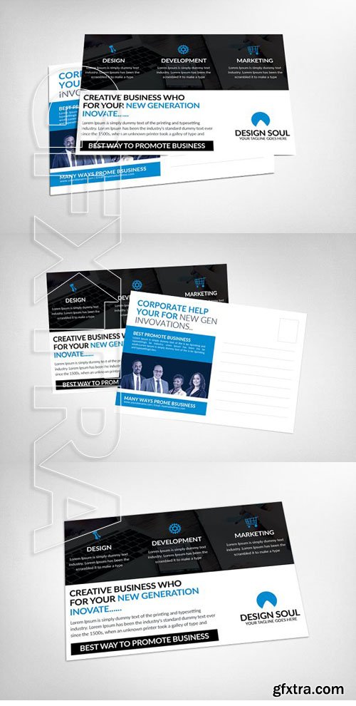 CM - Insurance Agent Postcard Template 1369826