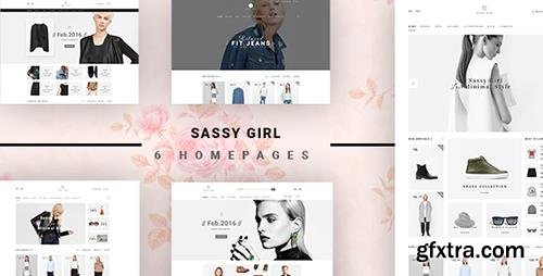 ThemeForest - Sassy Girl v1.2 - Women Online Shop Theme for Magento 2 - 16539018