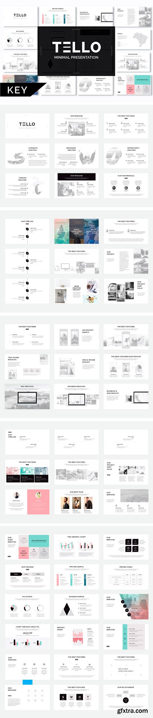 CM 1321545 - Tello Minimal Keynote Template