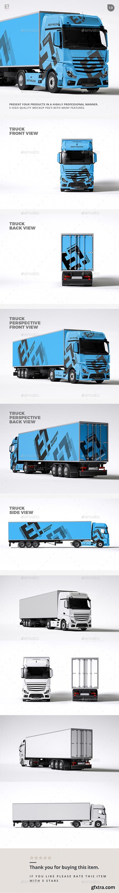 GraphicRiver - Truck Mock Up - 17097695