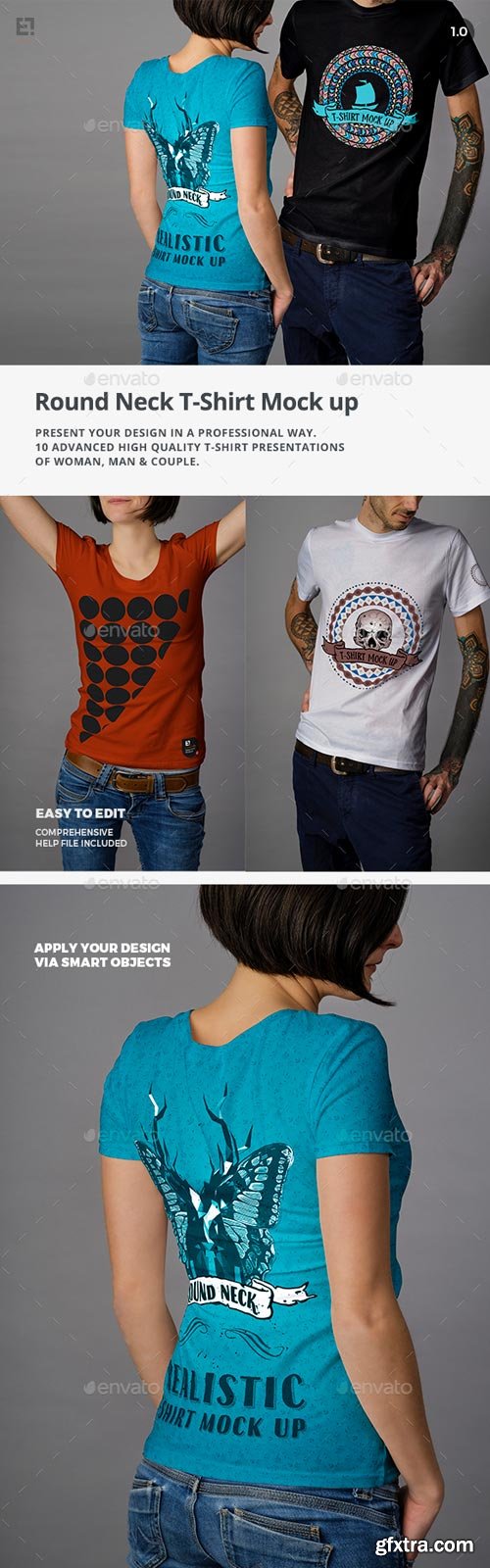 GraphicRiver - T-Shirt Mockup - 19614193