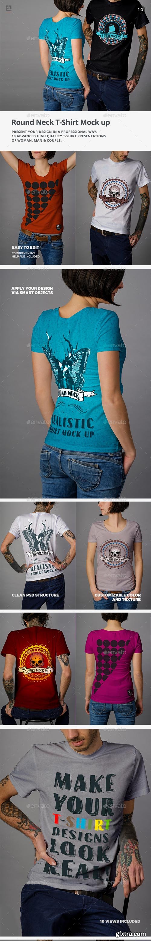 GraphicRiver - T-Shirt Mockup - 19614193