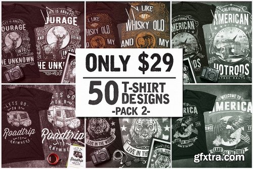 CreativeMarket T-Shirt Design Collection Pack 2 1324580