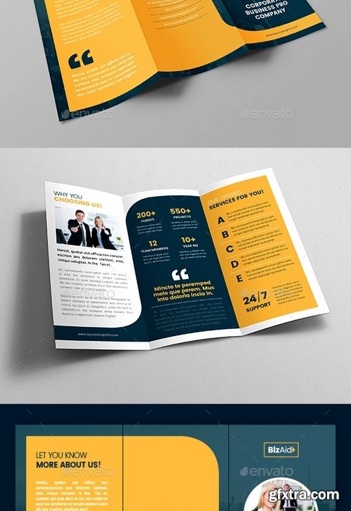 GraphicRiver - Pro Business Tri-Fold Brochure V04 19463917