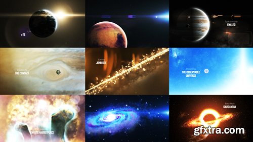 Videohive Solar System 3 ( The Observable Universe ) 8K 16139499