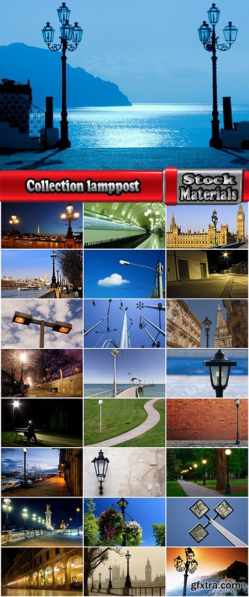 Collection lamppost light lamp lamp street avenue city 25 HQ Jpeg