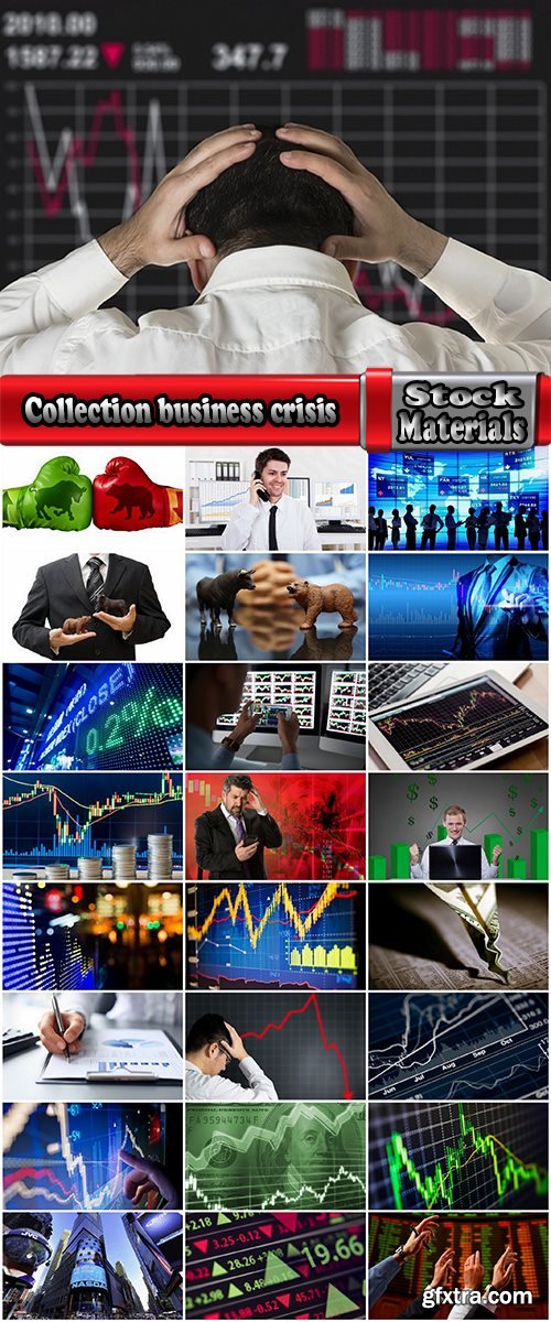 Collection business crisis diagram exchange success market research marketing 25 HQ Jpeg