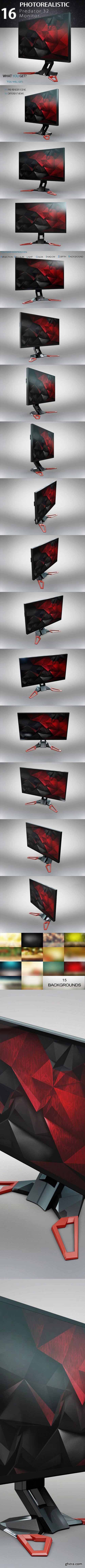 CM - Bundle Acer Predator 32 Inch Mock Up 1196197