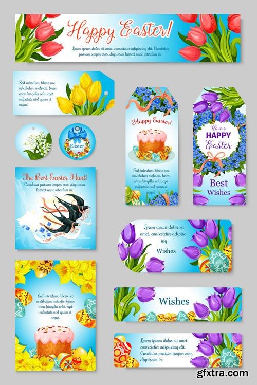 Easter Design Elements