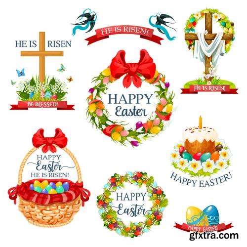 Easter Design Elements