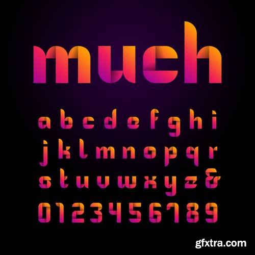 Alphabet Vector Font 11