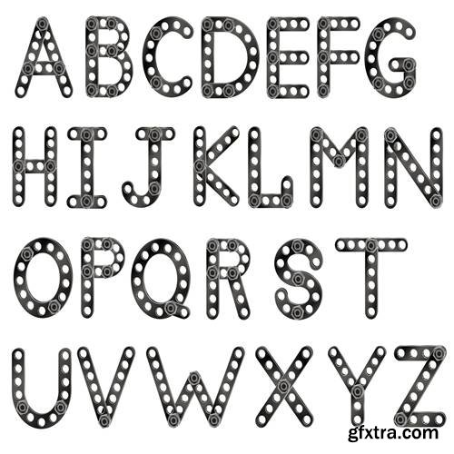 Alphabet Vector Font 11