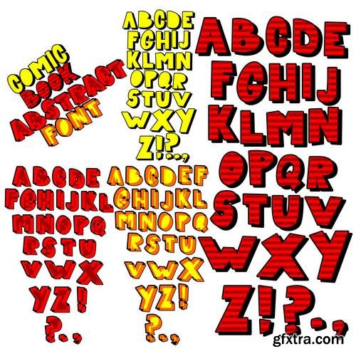 Alphabet Vector Font 11