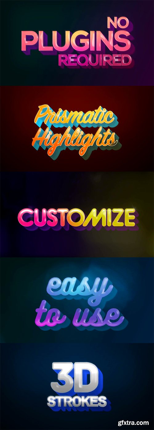 Videohive Colorful Shadows - Motion Titles Pack 17836598