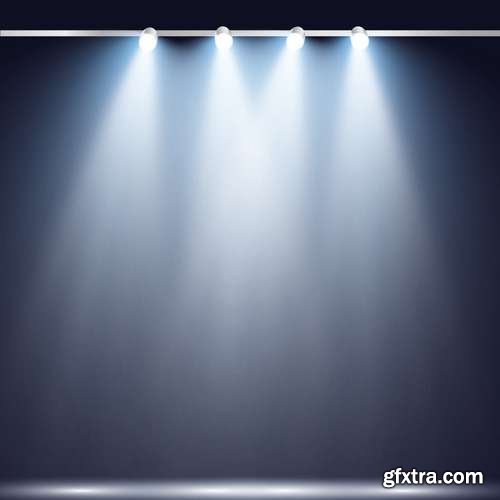 Spotlights - Stage Background