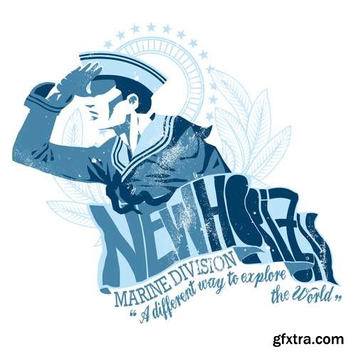 Sailor T-shirt Design