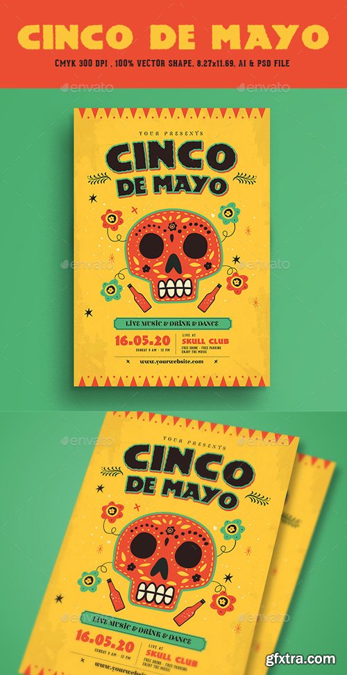 GR - Cinco De Mayo Flyer 19708420