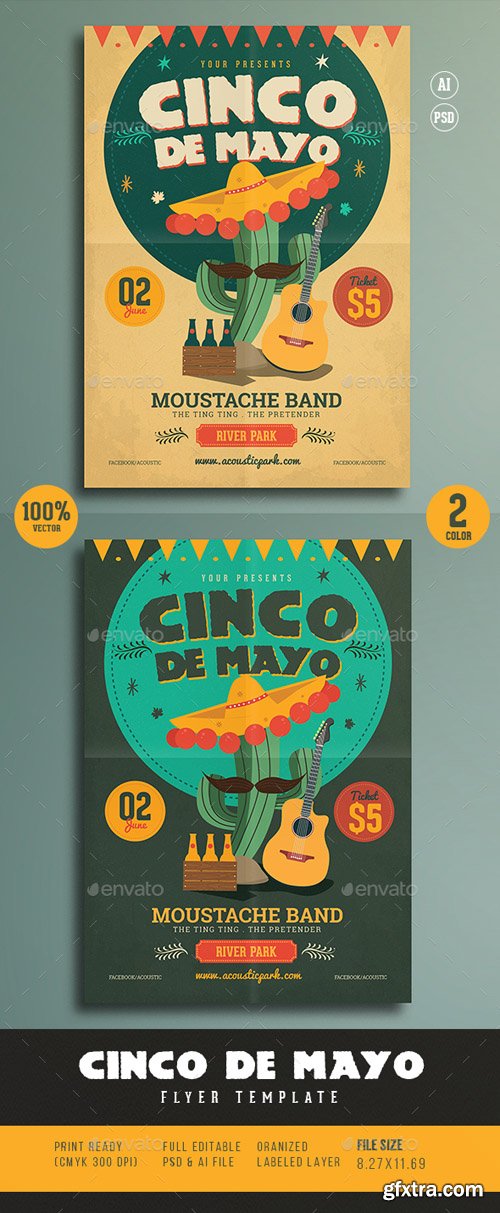 GR - Cinco De Mayo Flyer 15700488