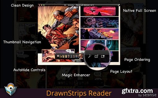 DrawnStrips Reader v3.1 Bilingual Retail MacOSX