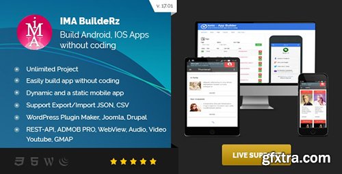 CodeCanyon - Ionic Mobile App Builder v17.02.01 - 15716727