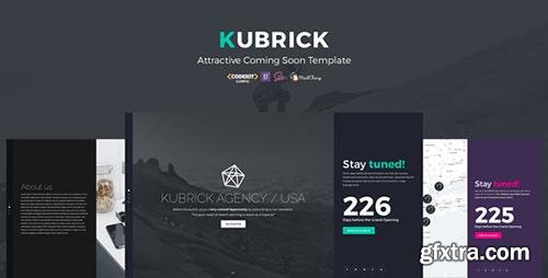 ThemeForest - KUBRICK - Attractive Coming Soon Template (Update: 6 February 17) - 16252866