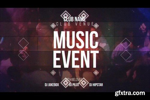 Music Event After Effects Templates