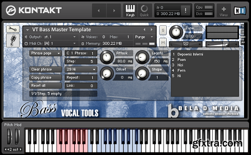 Bela D Media Vocal Tools Bass KONTAKT-FANTASTiC