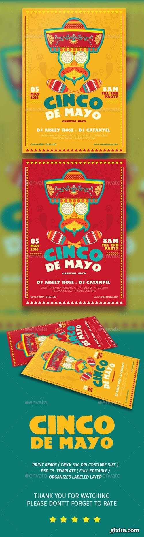 GR - Cinco De Mayo Flyer 15797285