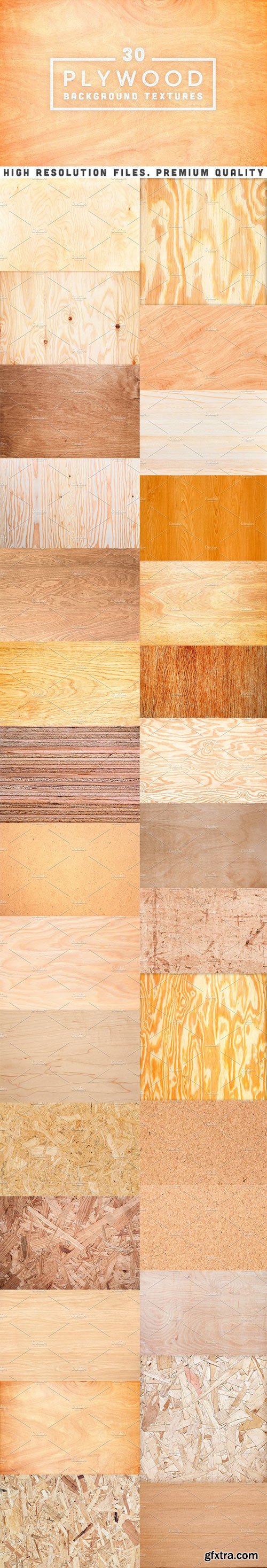 CM - 30 Plywood Background Textures 1311668