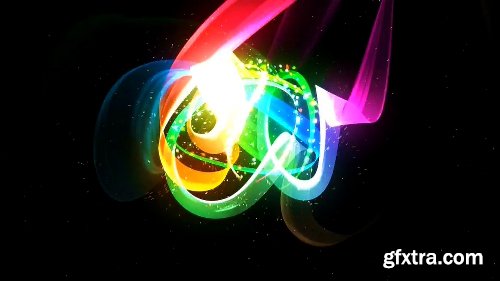 Videohive Abstract Colorful Ribbons Logo 18597351