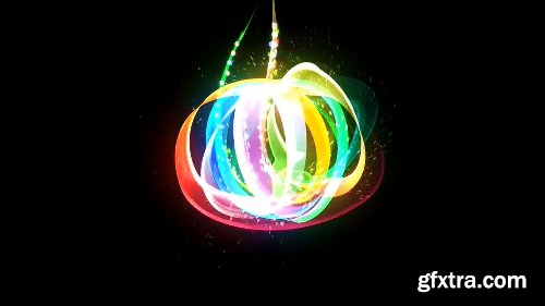 Videohive Abstract Colorful Ribbons Logo 18597351