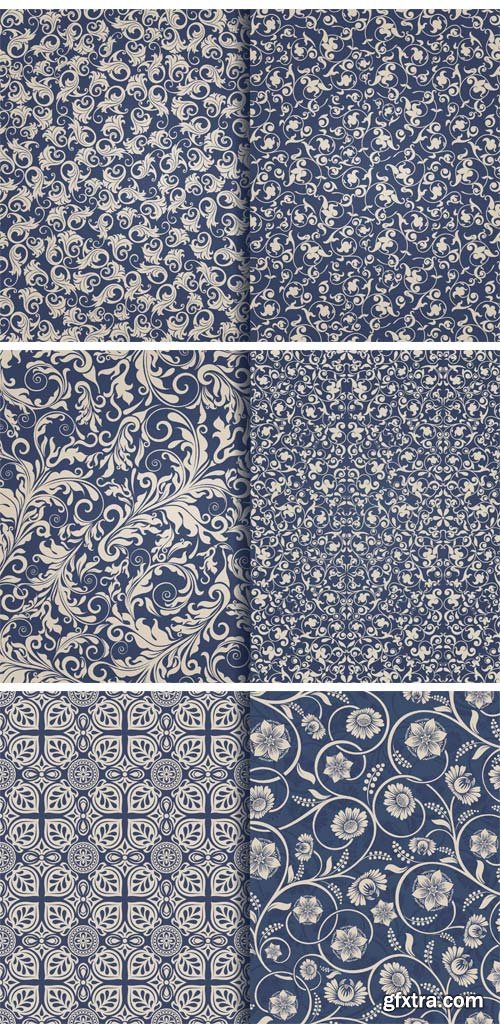 CM 1340444 - Set of 10 Seamless Pattern Baroque