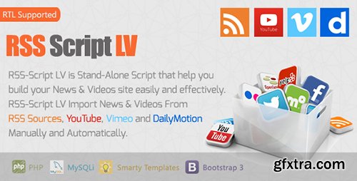 CodeCanyon - RSS-Script Light Version v1.0.6 - 15559375