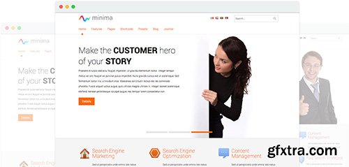 JoomShaper - Minima v1.5 - Joomla Business Template