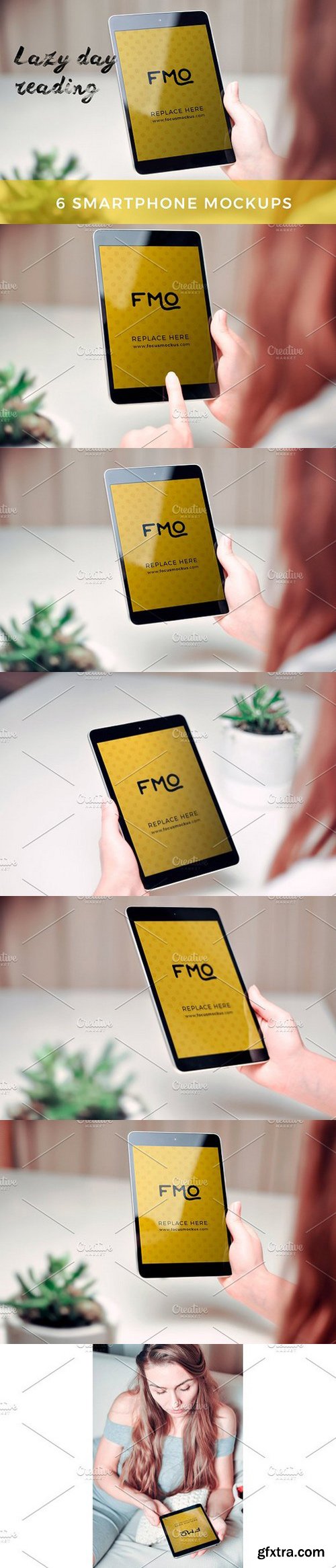 CM - Lazy day reading: 6 Tablet Mockups 1354703