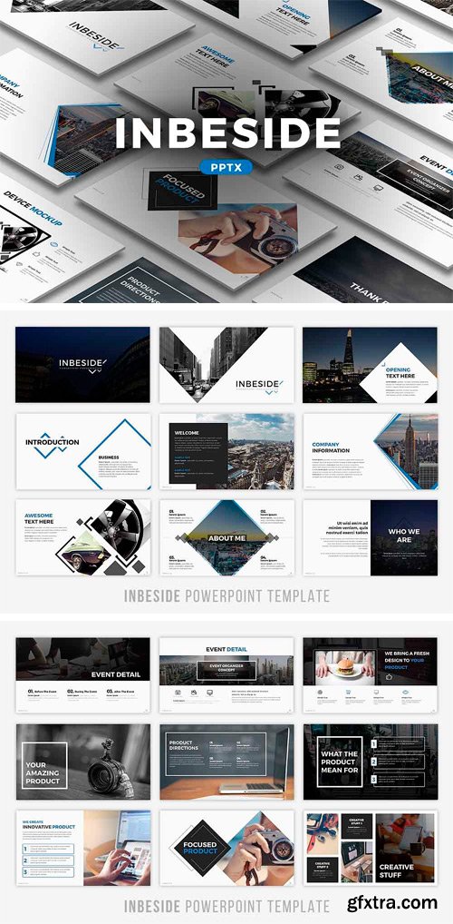 CM 1341853 - Inbeside Powerpoint Template