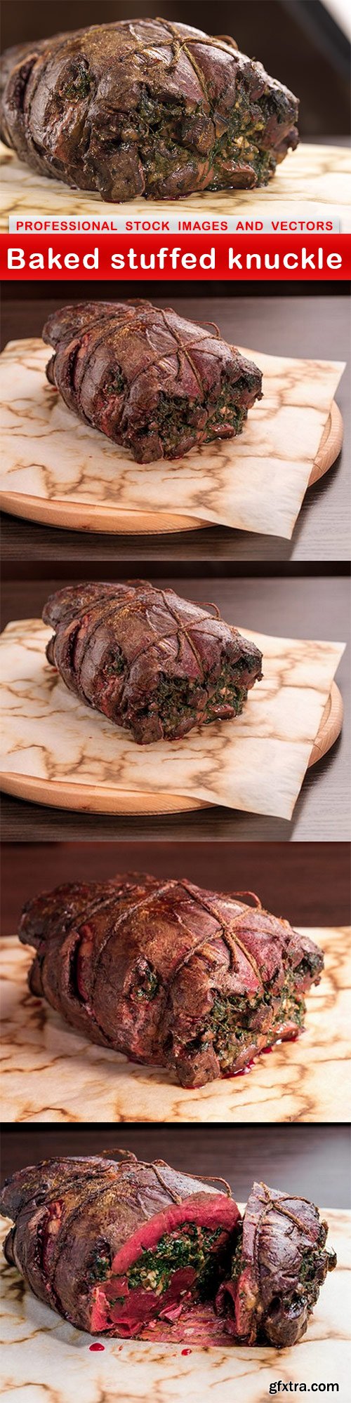 Baked stuffed knuckle - 5 UHQ JPEG