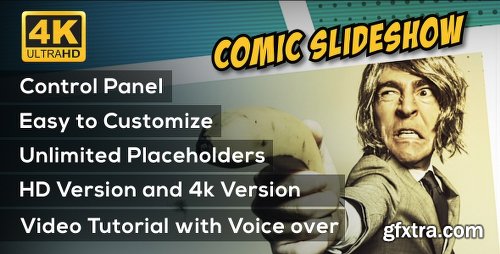 Videohive Comic Slideshow Opener 19298254