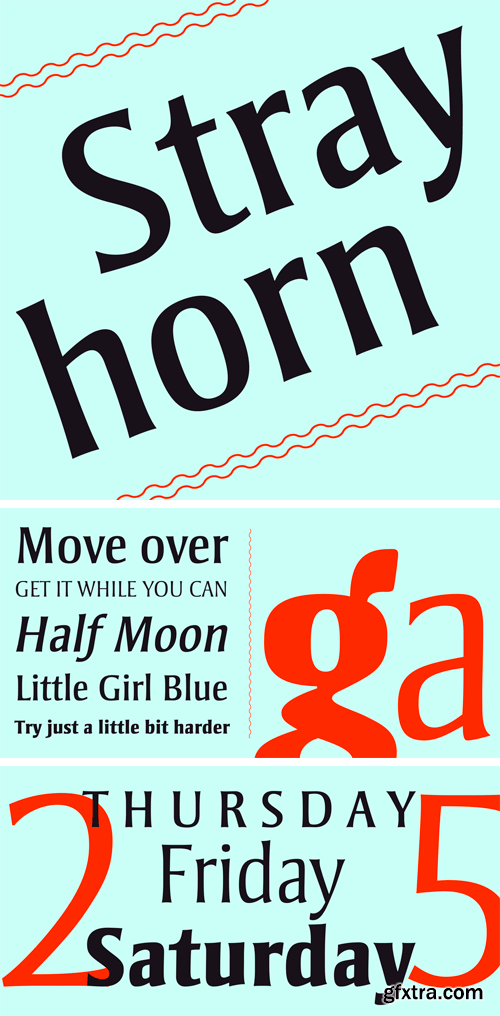 Strayhorn Font Family