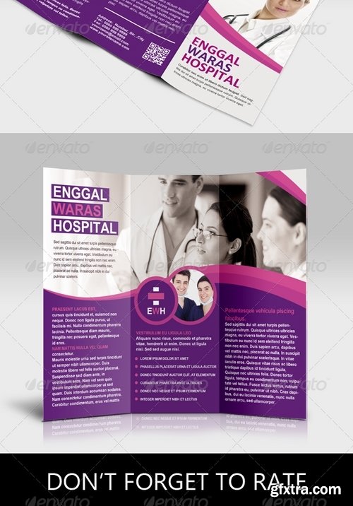 GraphicRiver - Medical Trifold Brochure Template 6589771