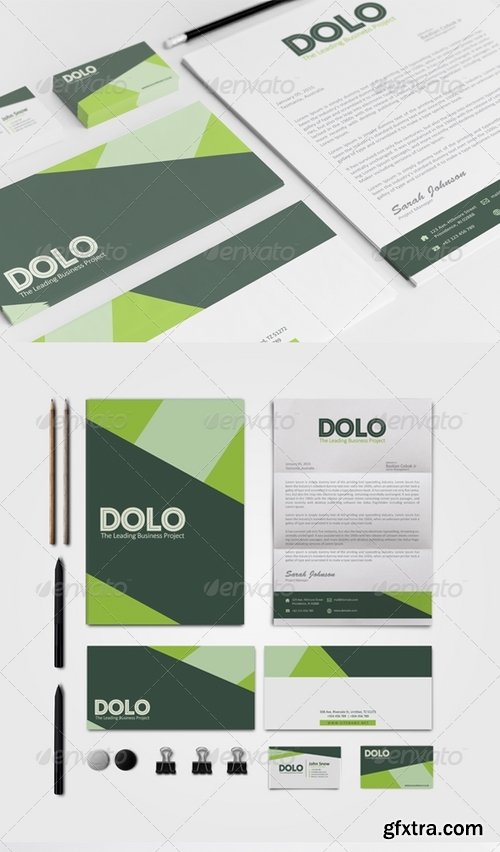 GraphicRiver - Dolo Corporate Identity 7400264